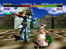 Screenshot of Battle Arena Toshinden gameplay
