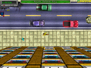 Screenshot of Grand Theft Auto gameplay