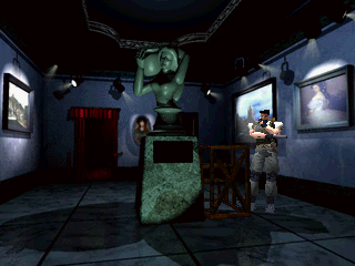 Capcom, Resident Evil gameplay screenshot