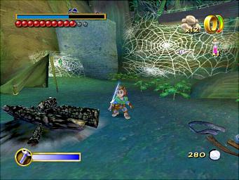 Screenshot of The Hobbit gameplay