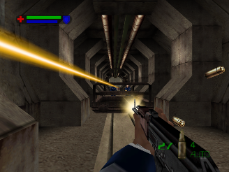 Eurocom/EA, The World Is Not Enough (N64) gameplay screenshot