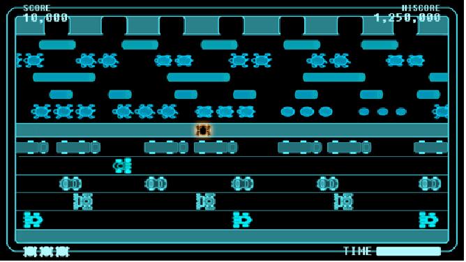 Tron arcade gameplay, I/O Tower level with Grid Bugs